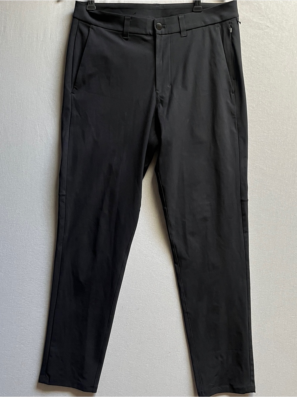 Lululemon Commission Pant Slim 33 Black Chino Trousers